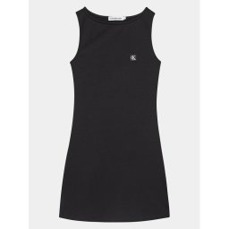 Calvin Klein Jeans Hétköznapi ruha Badge IG0IG02498 Fekete Regular Fit