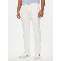 JOOP! Jeans Szövet nadrág 82Matthew2 30041946 Fehér Modern Fit