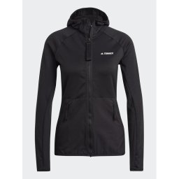 adidas Pulóver Terrex Tech Fleece Lite GI7168 Fekete Regular Fit