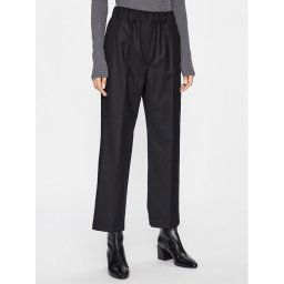 Weekend Max Mara Szövet nadrág Cambra 2351360833 Fekete Regular Fit