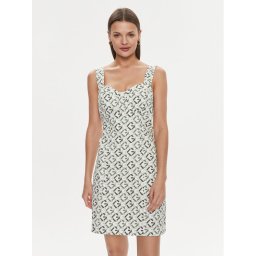 Guess Hétköznapi ruha Beatrice W4RK19 WER10 Zöld Bodycon Fit