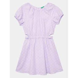 United Colors Of Benetton Hétköznapi ruha 4XTWCV019 Lila Regular Fit