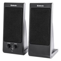 Defender Speakers SPK-170, 2.0, 4W, fekete, hangerőszabályzó, mágnesesen árnyékolt ház, fejhallgató-csatlakozó, 200Hz~18k