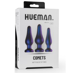 Hueman - Comets 3 darabos anál dildókészlet