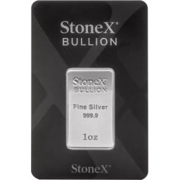 StoneX - 1 Oz - befektetési ezüstlap