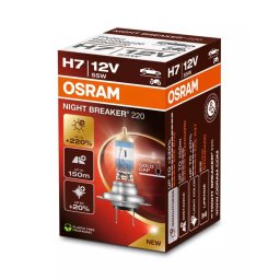 H7 Osram izzó +220% 64210NB220