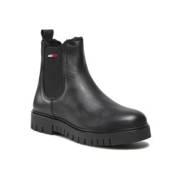 Tommy Jeans Bokacsizma Warmlined Chelsea Boot EN0EN01991 Fekete