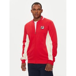 Fila Pulóver Settanta FAM0645 Piros Regular Fit