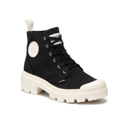 Palladium Bakancs Plbase Twill W 96907-030-M Fekete