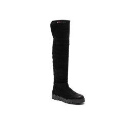 Tommy Jeans Combcsizma Warmlined Longboot EN0EN01573 Fekete