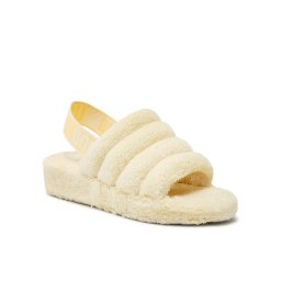 Ugg Papucs W Fluff Yeah Terry 1127116 Sárga