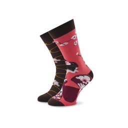 Funny Socks Unisex Magasszárú Zokni Japan SM/03 Barna