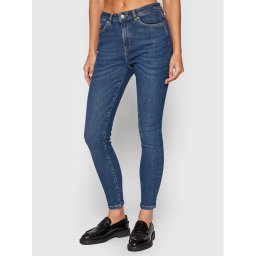 Selected Femme Farmer 16077554 Kék Skinny Fit
