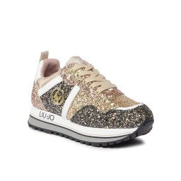 Liu Jo Sportcipő Maxi Wonder Glitter 4F3301 TX007 S Arany