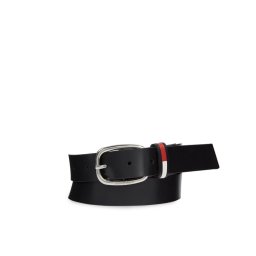 Tommy Jeans Női öv Tjw Oval Co Shape 3.0 AW0AW15484 Fekete