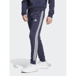 adidas Melegítő alsó Essentials Fleece 3-Stripes Cuff IJ6493 Sötétkék Regular Fit