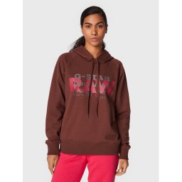 G-Star Raw Pulóver Raglan D22117-A613-D312 Barna Regular Fit