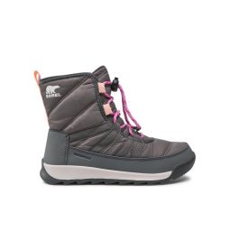 Sorel Hótaposó Youth Whitney II Short Lace WP NY3903 Szürke