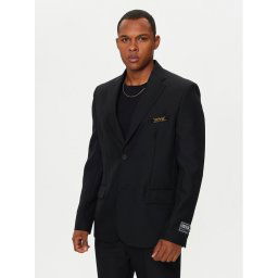 Versace Jeans Couture Zakó 77GAQ703 Fekete Loose Fit