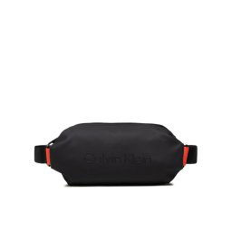 Calvin Klein Övtáska Rubberized Waistbag K50K509562 Fekete