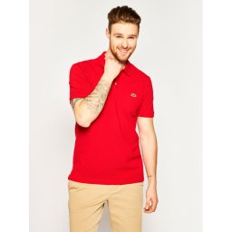 Lacoste Pólóing PH4012 Piros Slim Fit