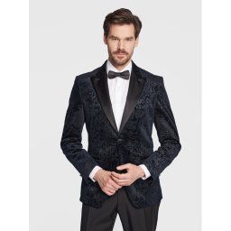 Boss Zakó H-Hutson-Tux-231 50485695 Sötétkék Slim Fit