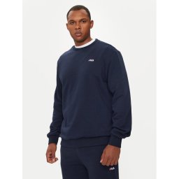 Fila Pulóver Brustem FAM0343 Sötétkék Regular Fit