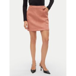 Vero Moda Miniszoknya Donnadina 10210430 Rózsaszín Regular Fit