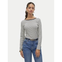 Vero Moda Blúz Chloe 10314406 Fehér Slim Fit