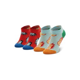 Happy Socks 2 pár gyerek bokazokni KDOB02-4300 Színes