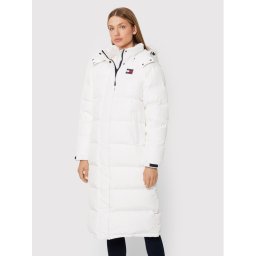 Tommy Hilfiger Pehelykabát Alaska DW0DW14287 Fehér Regular Fit
