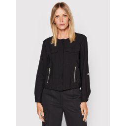DKNY Átmeneti kabát P2RCTB41 Fekete Regular Fit