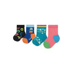 Happy Socks 4 pár hosszú szárú gyerek zokni XKSPC09-0200 Színes