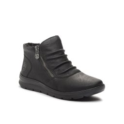 Rieker Bokacsizma Z0051-01 Fekete
