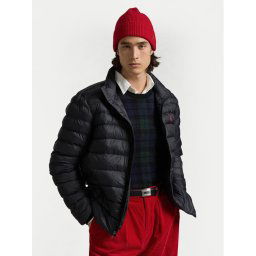 Polo Ralph Lauren Pehelykabát 710940238002 Fekete Regular Fit