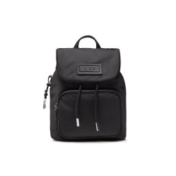 Calvin Klein Hátizsák Ck Must Nylon Backpack W/Flap K60K609901 Fekete