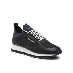 Calvin Klein Sportcipő Low Top Lace Up Nylon HM0HM00921 Fekete