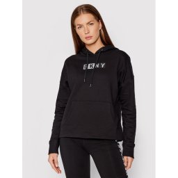 DKNY Sport Pulóver DP1T8291 Fekete Relaxed Fit