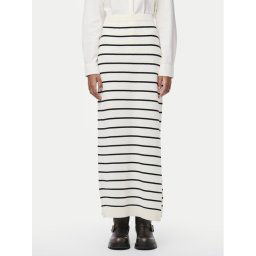 Pieces Ceruzaszoknya Joy 17150578 Fehér Regular Fit