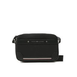 Tommy Hilfiger Válltáska Th Central Repreve Ew Reporter AM0AM11383 Fekete