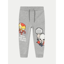 NAME IT Melegítő alsó MARVEL 13232194 Szürke Regular Fit