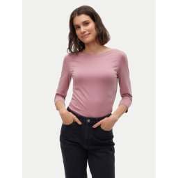 Vero Moda Blúz Panda 10274133 Rózsaszín Regular Fit