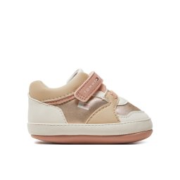 Tommy Hilfiger Sportcipők Low Cut Lace-Up/Velcro Sneaker T0A9-33511-1433 Bézs