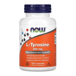 NOW Foods L-Tyrosine 500 mg - 120 kapszula