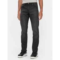 Just Cavalli Farmer 77OAB500 Fekete Slim Fit