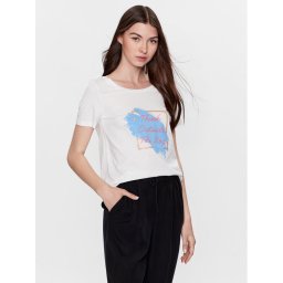 Vero Moda Póló Pamala 10284321 Fehér Regular Fit