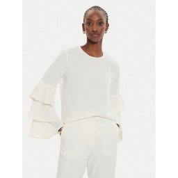Liu Jo Blúz WF4481 T0347 Ekru Regular Fit