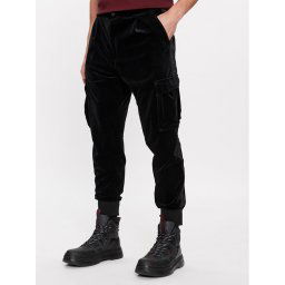 Hugo Szövet nadrág Glavin234 50499838 Fekete Regular Fit