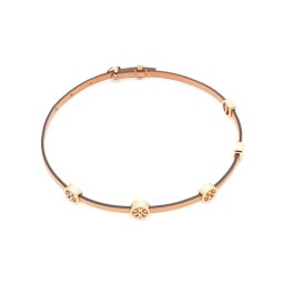 Tory Burch Karkötő Miller Double-Wrap Bracelet 82720 Barna