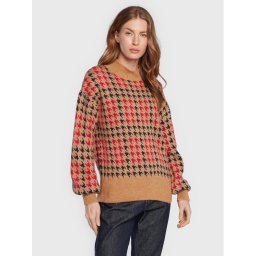 NAF NAF Sweater Mrose THNU109 Bézs Regular Fit